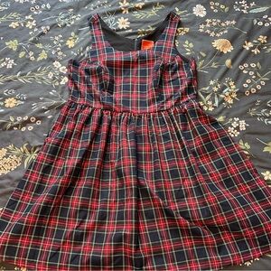 Modcloth plaid dress